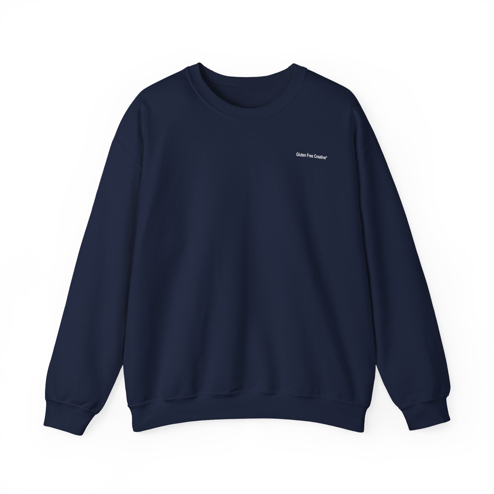 Unisex Crewneck Sweatshirt - Gluten Free Creative® Logo Design - Image 11