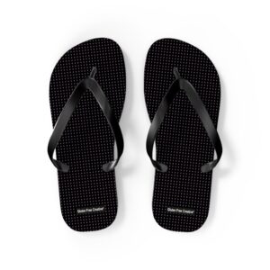 Medium Unisex Flip Flops - Very Berry Gluten Free Creative® Design