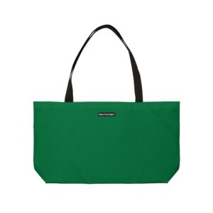 Weekender Tote Bag - Dark Green Gluten Free Creative® Logo Design