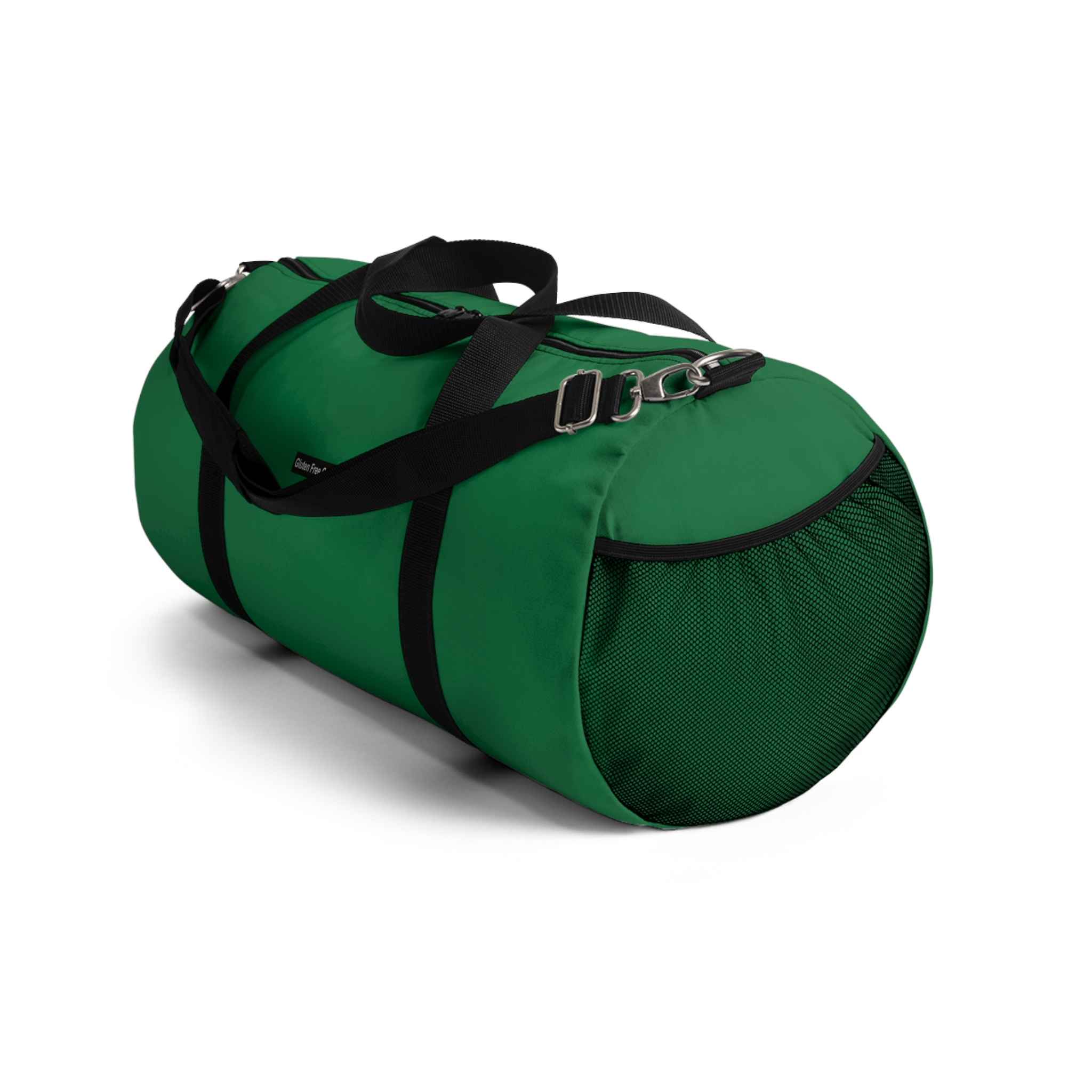 Duffel Bag - Dark Green Gluten Free Creative® Logo Design - Image 3