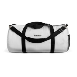 Duffel Bag - White Gluten Free Creative® Logo Design