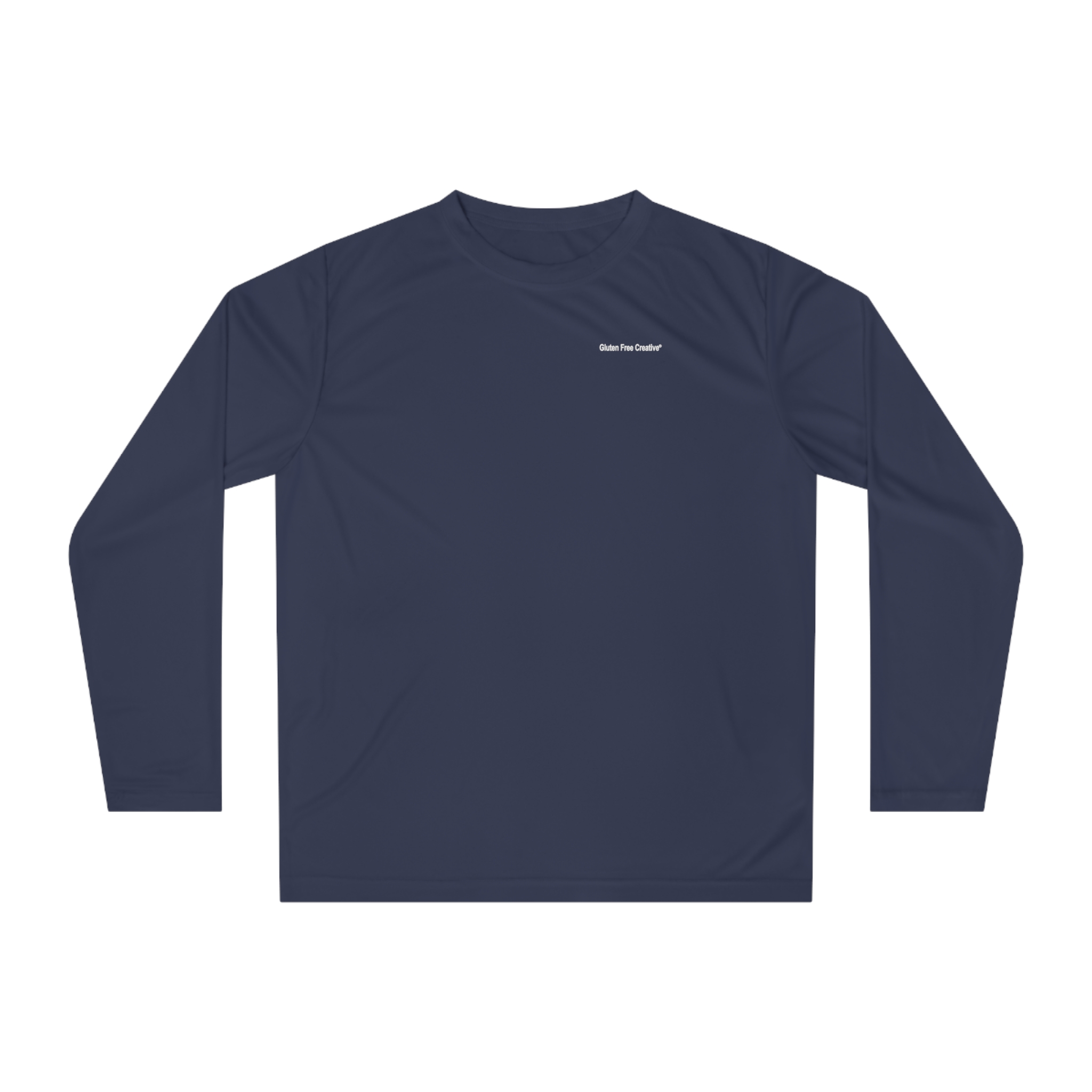 Unisex UPF 40 Sun Protection Shirt - Long Sleeve - Black Gluten Free Creative® Logo Design - Image 5