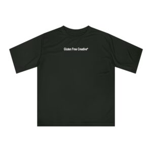 Unisex UPF 40 Sun Protection Shirt - Short Sleeve - Black Gluten Free Creative® Logo Design