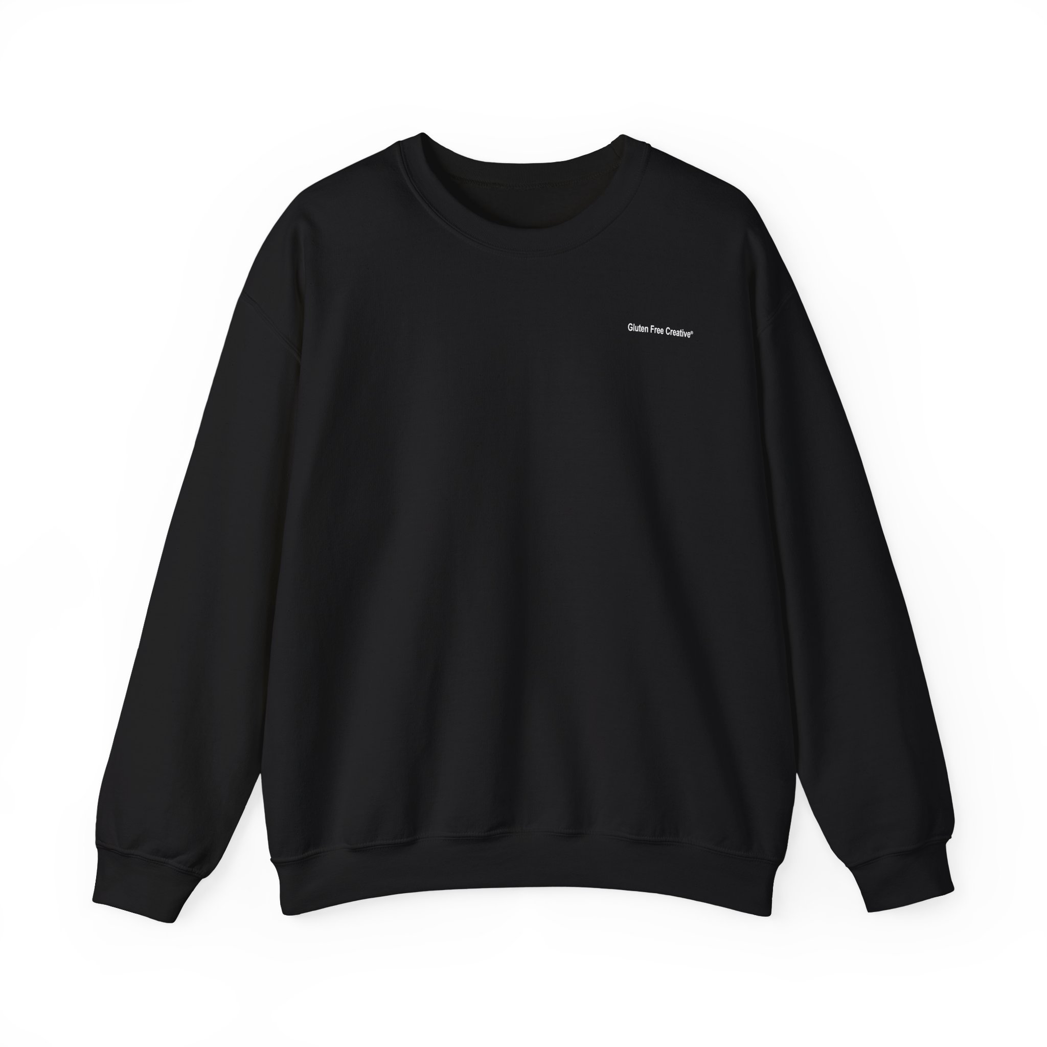 Unisex Crewneck Sweatshirt - Gluten Free Creative® Logo Design - Image 5