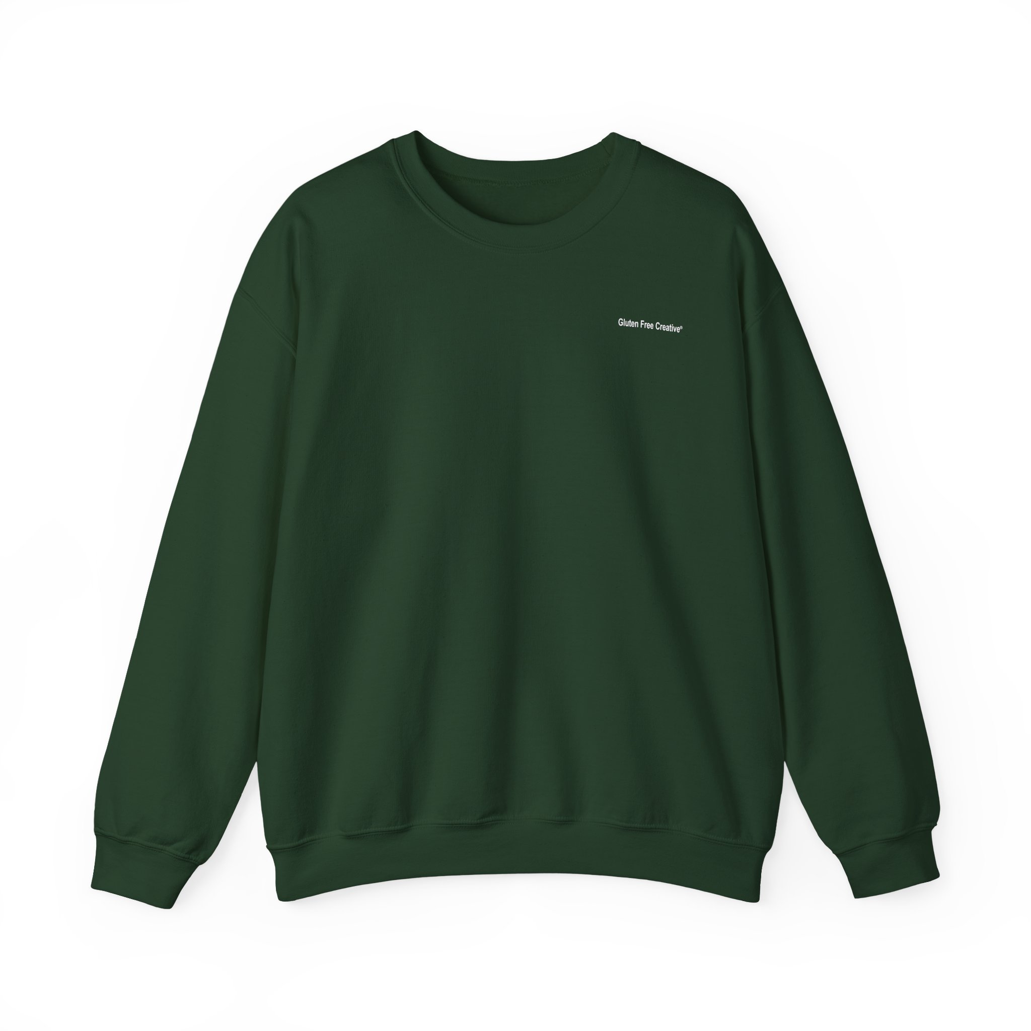 Unisex Crewneck Sweatshirt - Gluten Free Creative® Logo Design - Image 7