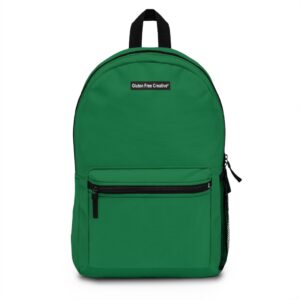 Backpack - Dark Green Gluten Free Creative® Logo Design