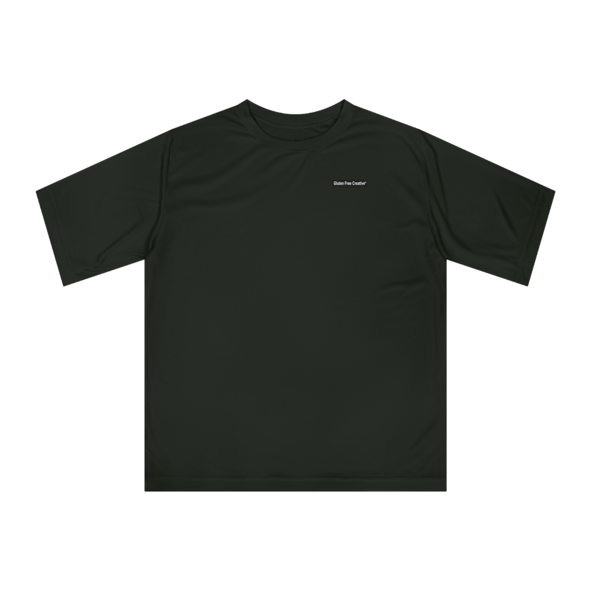 Unisex UPF 40 Sun Protection Shirt - Short Sleeve - White Gluten Free Creative® Logo Design - Image 3