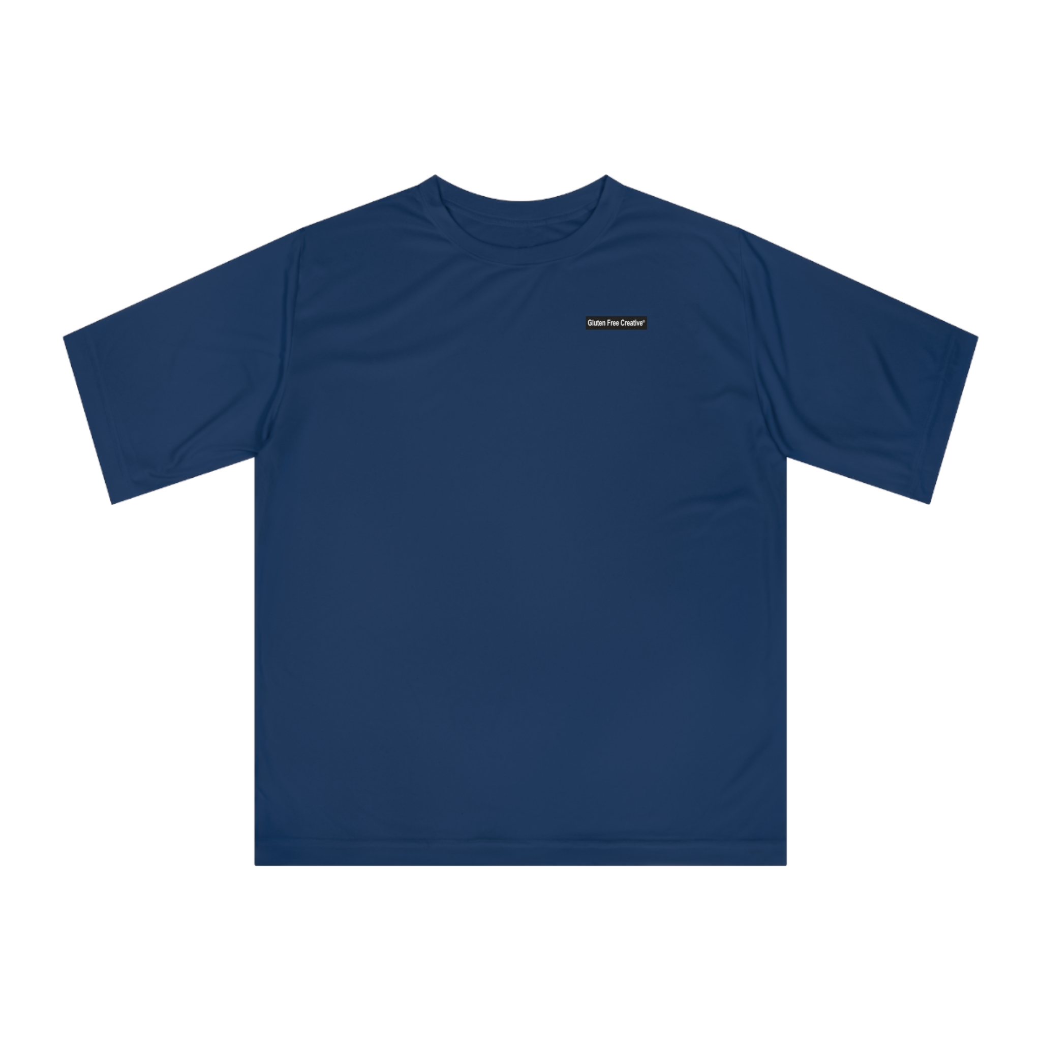 Unisex UPF 40 Sun Protection Shirt - Short Sleeve - White Gluten Free Creative® Logo Design - Image 5