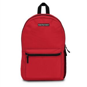 Backpack - Dark Red Gluten Free Creative® Logo Design
