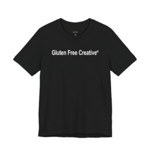 Unisex Crewneck T-Shirt - Gluten Free Creative® Lg Logo Design