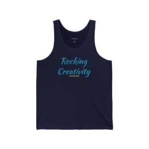 Unisex Jersey Tank - Gluten Free Creative® Rocking Creativity Design